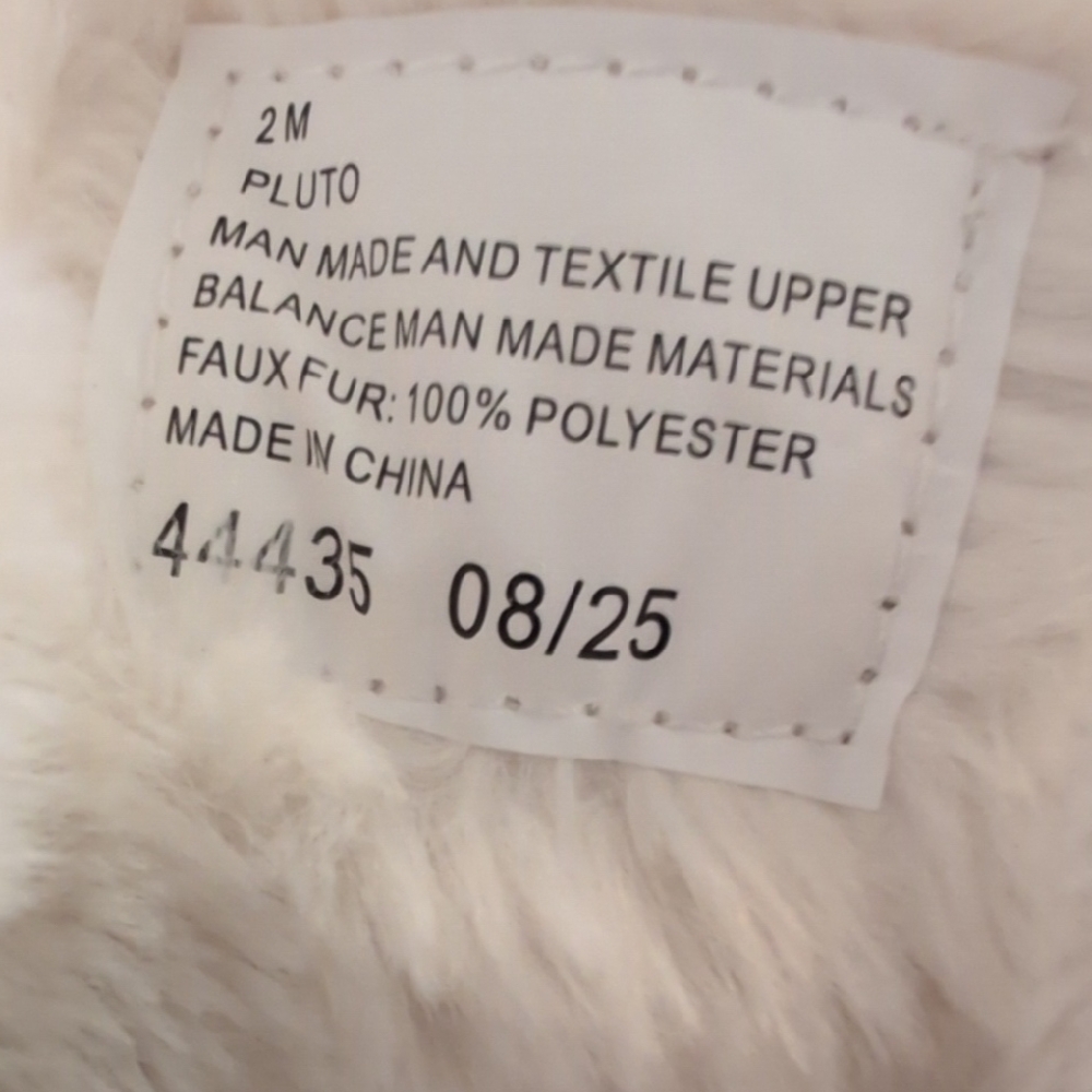 NWT Totes Pluto Pink Kids Snow Boots Faux Fur Lining Cinch Elastic Lace Up -Sz 2 - Picture 9 of 10